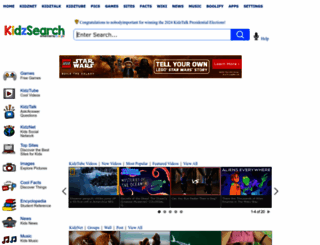 search.kidzsearch.com screenshot