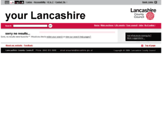 search.lancashire.gov.uk screenshot