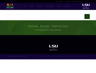 search.lsuagcenter.com screenshot