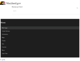 search.maryland.gov screenshot