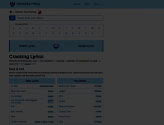 search.mp3lyrics.org screenshot