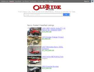 search.oldride.com screenshot