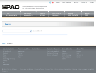 search.paclp.com screenshot