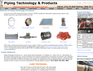 search.pipingtech.com screenshot
