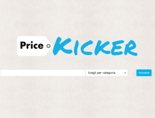 search.price-kicker.it screenshot