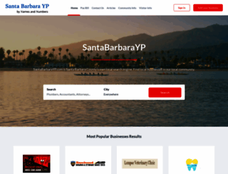 search.santabarbarayp.com screenshot