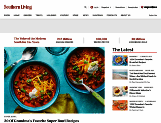 search.southernliving.com screenshot