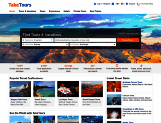 search.taketours.com screenshot