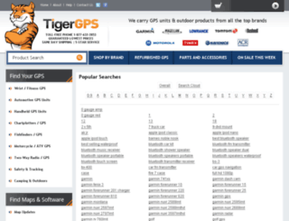 search.tigergps.com screenshot
