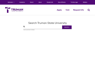 search.truman.edu screenshot