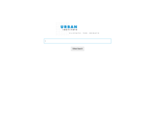 search.urban.org screenshot