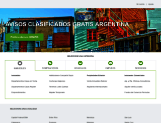 search.vivavisos.com.ar screenshot