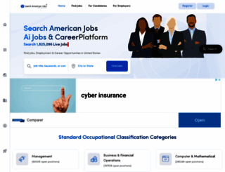 searchamericanjobs.com screenshot