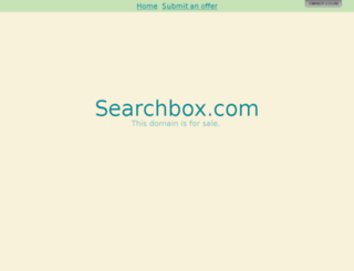 searchbox.com screenshot