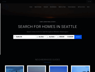 searchforhomesinseattle.com screenshot