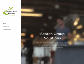 searchgroupsolutions.com screenshot