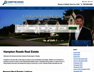 searchhamptonroadshomes.net screenshot