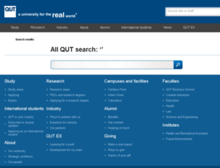 searching.qut.edu.au screenshot