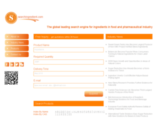 searchingredient.com screenshot