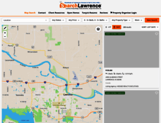 searchlawrence.com screenshot