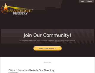 searchlightregistry.com screenshot
