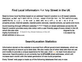 searchlocation.co.uk screenshot
