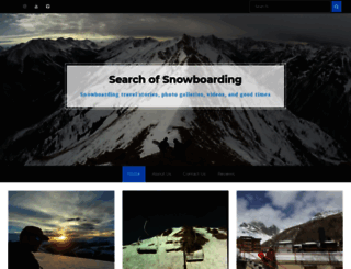 searchofsnowboarding.com screenshot
