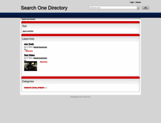 searchonedirectory.com screenshot