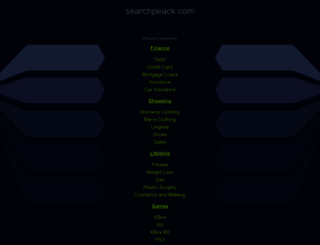 searchpeack.com screenshot