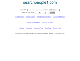 searchpeople1.com screenshot