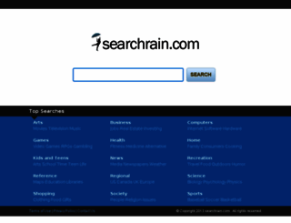 searchrain.com screenshot