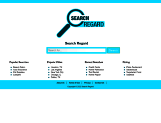 searchregard.com screenshot
