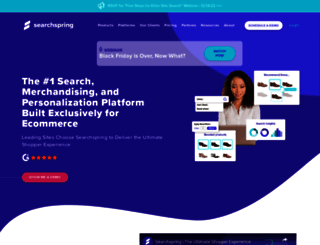 searchspring.net screenshot