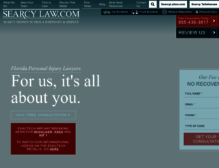 searcylaw.com screenshot