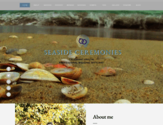 seaside-ceremonies.com screenshot