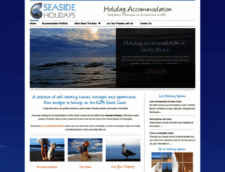 seaside-holidays.co.za screenshot