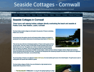 seasidecottagescornwall.co.uk screenshot