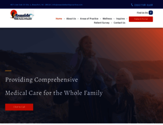 seasidefamilypractice.com screenshot