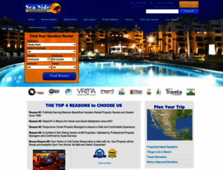 seasidemexico.com screenshot