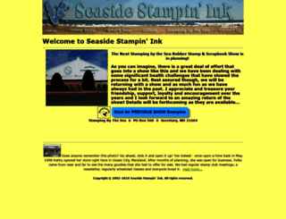 seasidestampin.com screenshot