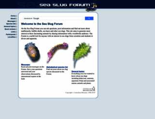 seaslugforum.net screenshot