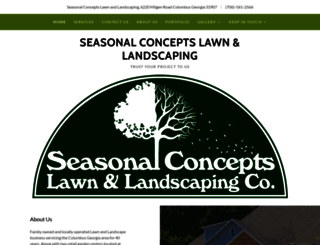 seasonalconceptscolumbus.com screenshot