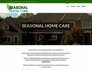 seasonalhomecare.com screenshot