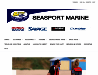 seasport.com.au screenshot