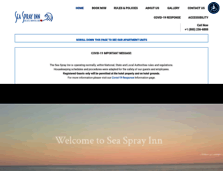 seasprayinn.com screenshot