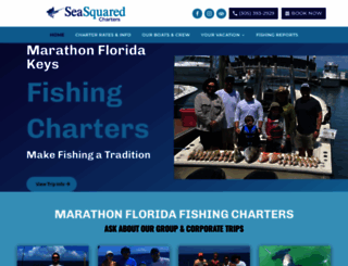 seasquaredcharters.com screenshot