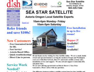 seastarsatellite.com screenshot