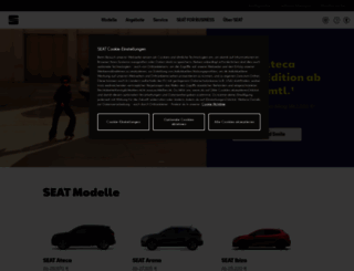 seat.de screenshot