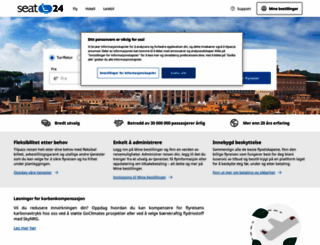 seat24.no screenshot