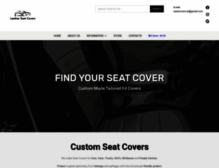 seatcovers.ie screenshot